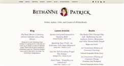Desktop Screenshot of bethannepatrick.com