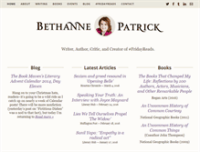 Tablet Screenshot of bethannepatrick.com